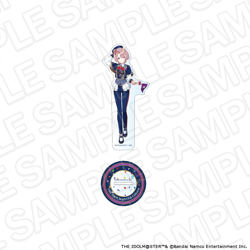 "Gakuen Idolmaster" Acrylic Figure Arimura Mao Amusement Park Ver.