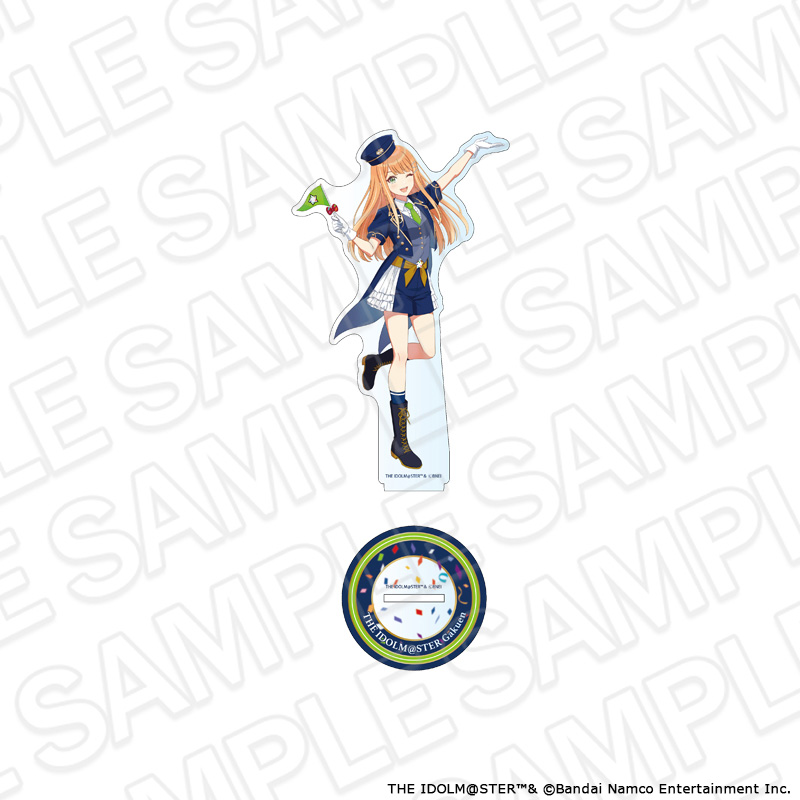 "Gakuen Idolmaster" Acrylic Figure Shiun Sumika Amusement Park Ver.