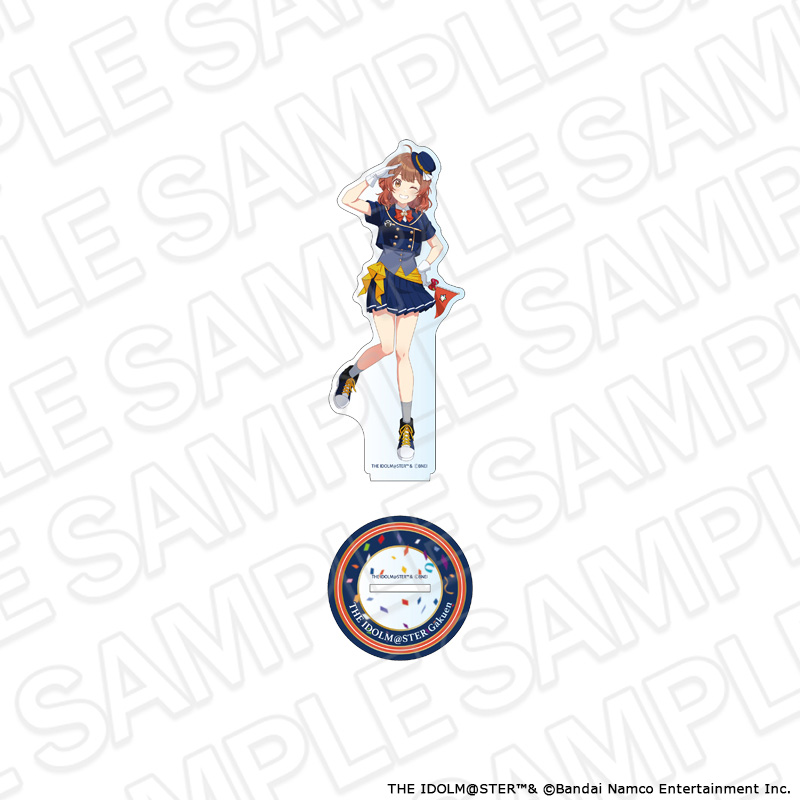 "Gakuen Idolmaster" Acrylic Figure Hanami Ume Amusement Park Ver.