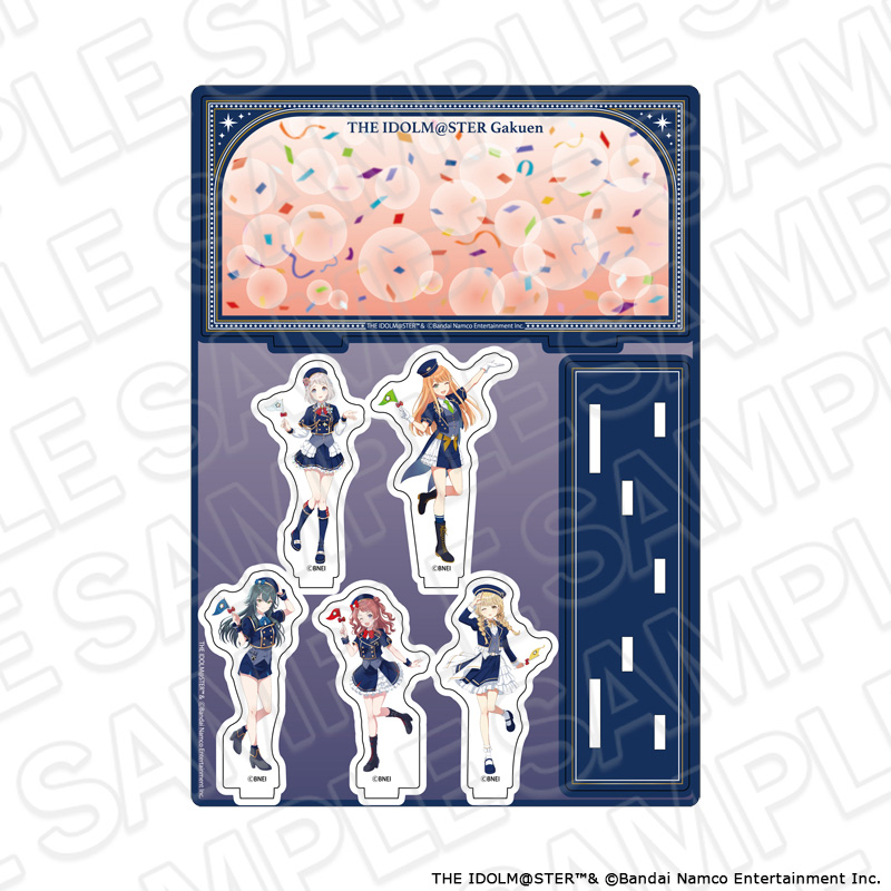 "Gakuen Idolmaster" Acrylic Diorama A Amusement Park Ver.