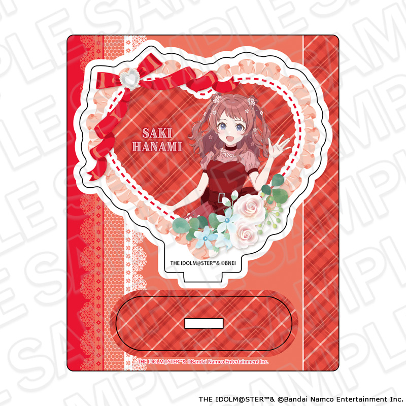 "Gakuen Idolmaster" Acrylic Stand Hanami Saki Floral Dress Ver.