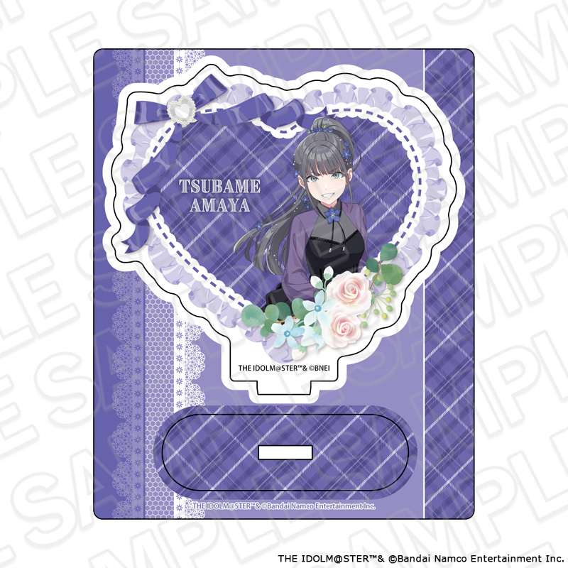 "Gakuen Idolmaster" Acrylic Stand Amaya Tsubame Floral Dress Ver.