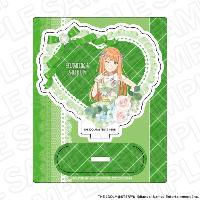 "Gakuen Idolmaster" Acrylic Stand Shiun Sumika Floral Dress Ver.