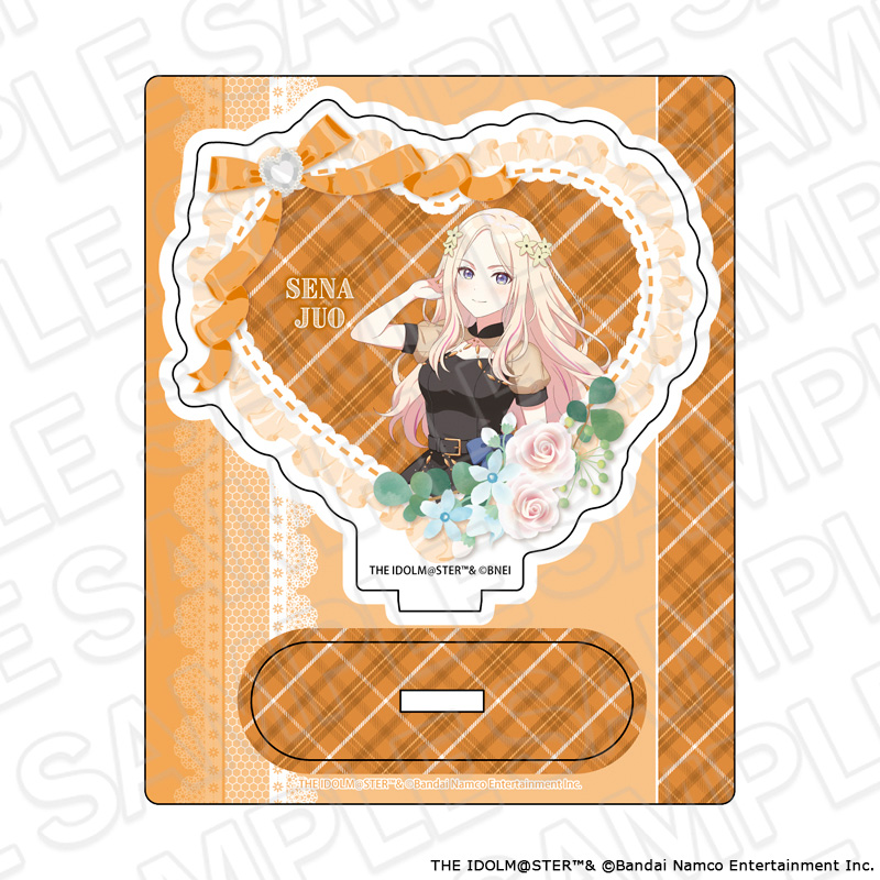 "Gakuen Idolmaster" Acrylic Stand Juo Sena Floral Dress Ver.