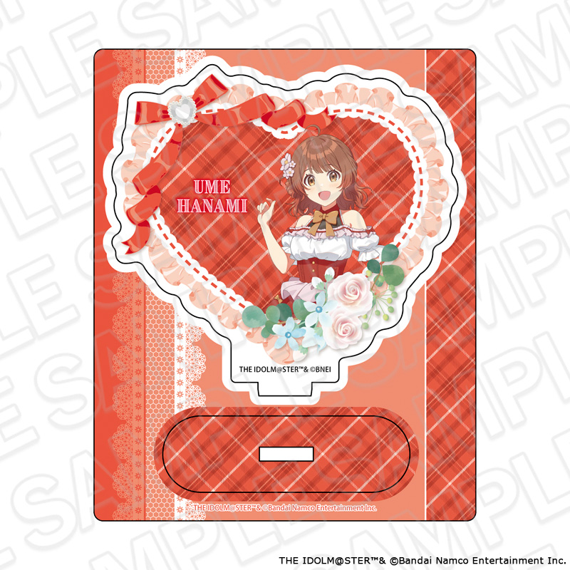 "Gakuen Idolmaster" Acrylic Stand Hanami Ume Floral Dress Ver.