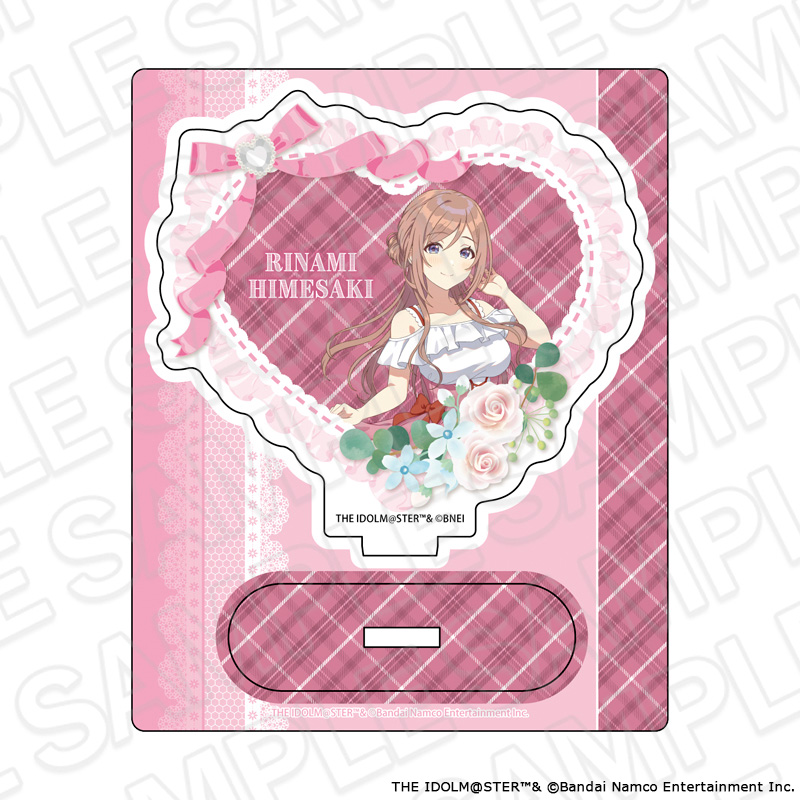 "Gakuen Idolmaster" Acrylic Stand Himesaki Rinami Floral Dress Ver.