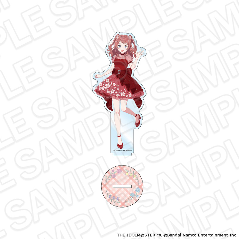 "Gakuen Idolmaster" Acrylic Figure Hanami Saki Floral Dress Ver.