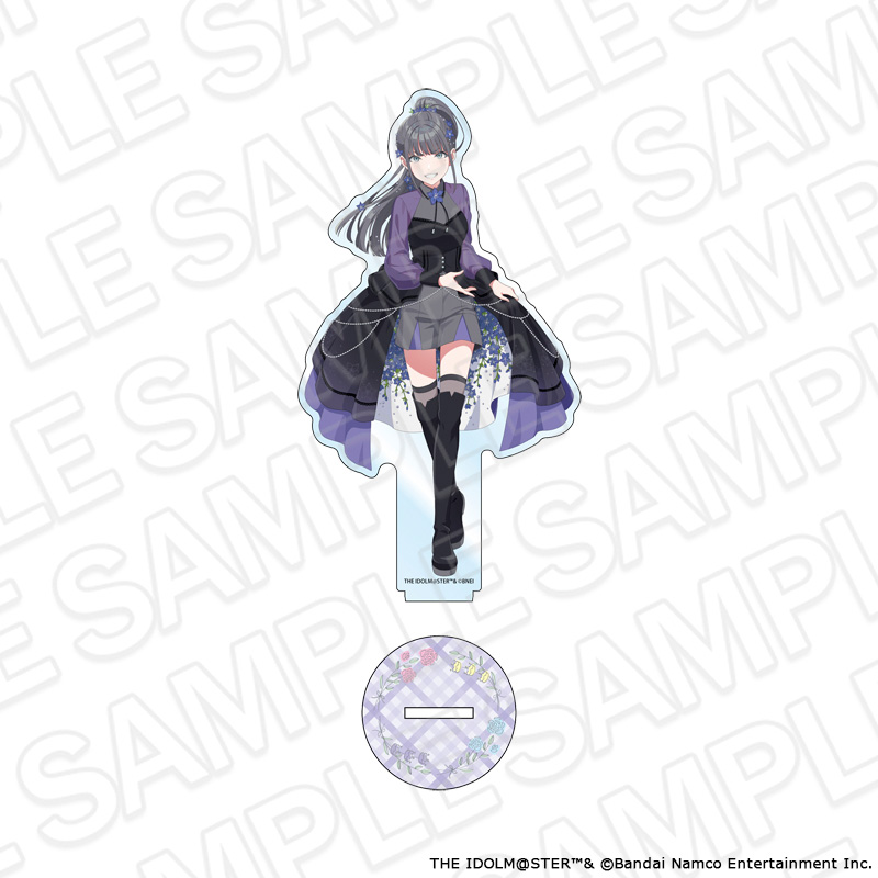 "Gakuen Idolmaster" Acrylic Figure Amaya Tsubame Floral Dress Ver.