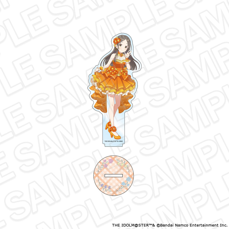 "Gakuen Idolmaster" Acrylic Figure Kuramoto China Floral Dress Ver.