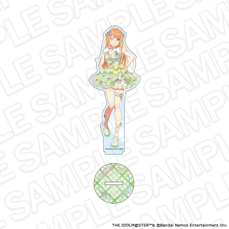 "Gakuen Idolmaster" Acrylic Figure Shiun Sumika Floral Dress Ver.
