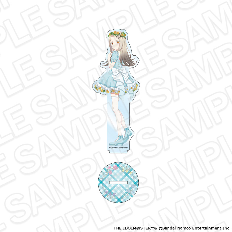 "Gakuen Idolmaster" Acrylic Figure Shinosawa Hiro Floral Dress Ver.