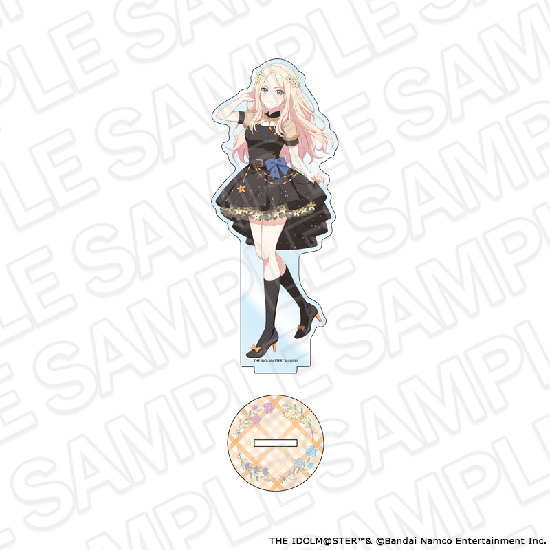 "Gakuen Idolmaster" Acrylic Figure Juo Sena Floral Dress Ver.