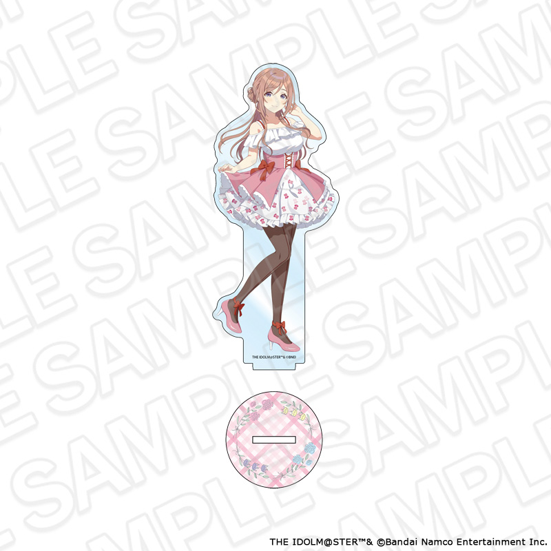 "Gakuen Idolmaster" Acrylic Figure Himesaki Rinami Floral Dress Ver.