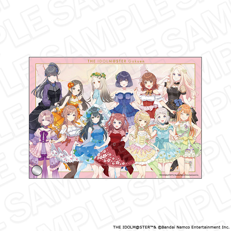 "Gakuen Idolmaster" Mini Acrylic Art Floral Dress Ver.