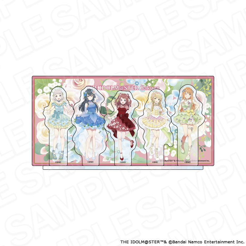"Gakuen Idolmaster" Acrylic Diorama A Floral Dress Ver.