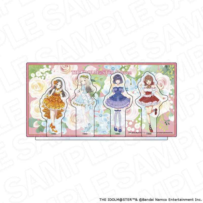 "Gakuen Idolmaster" Acrylic Diorama B Floral Dress Ver.