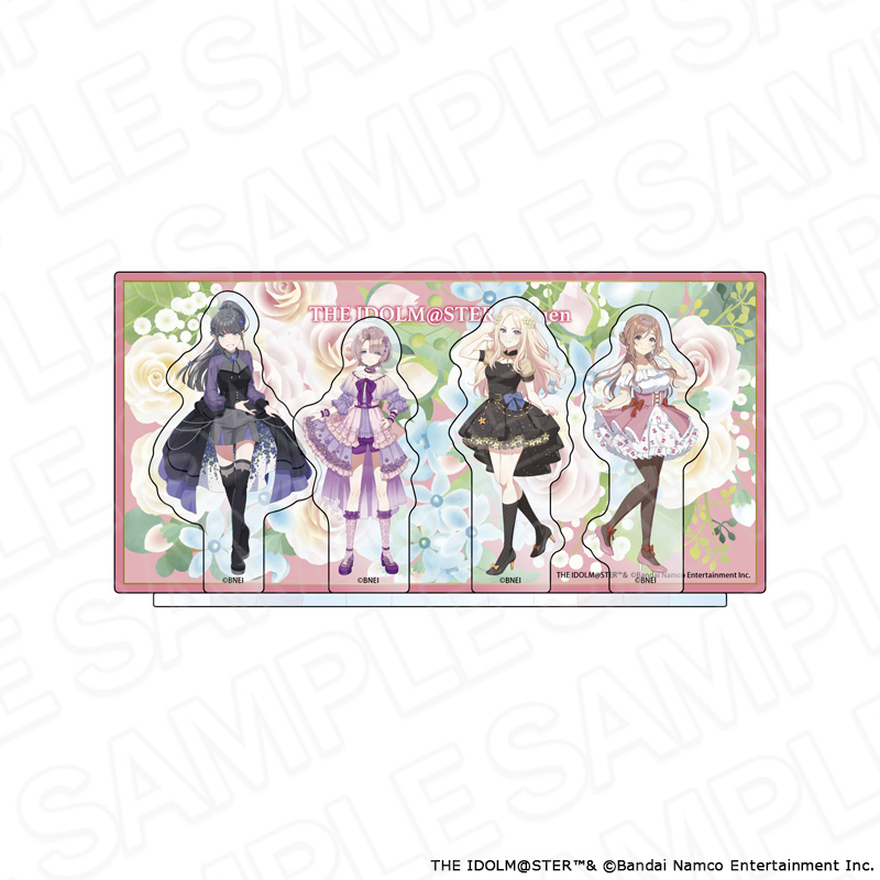 "Gakuen Idolmaster" Acrylic Diorama C Floral Dress Ver.