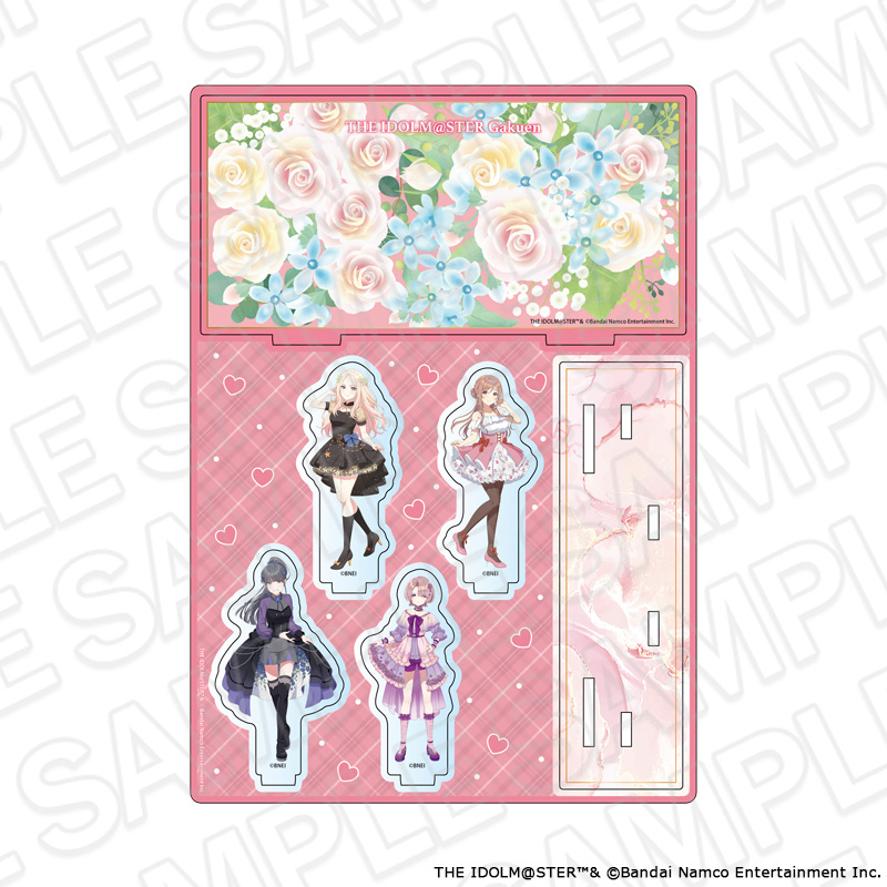 "Gakuen Idolmaster" Acrylic Diorama C Floral Dress Ver.