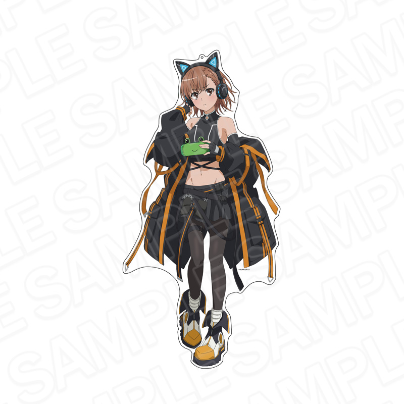 "A Certain Scientific Railgun T" Extra Large Die-cut Mat Misaka Mikoto Gaming Ver.