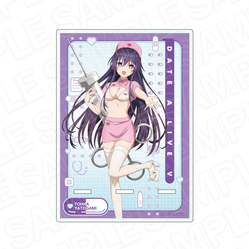 "Date A Live V" Acrylic Smartphone Stand Yatogami Tohka Nurse of the Southern Island Ver.