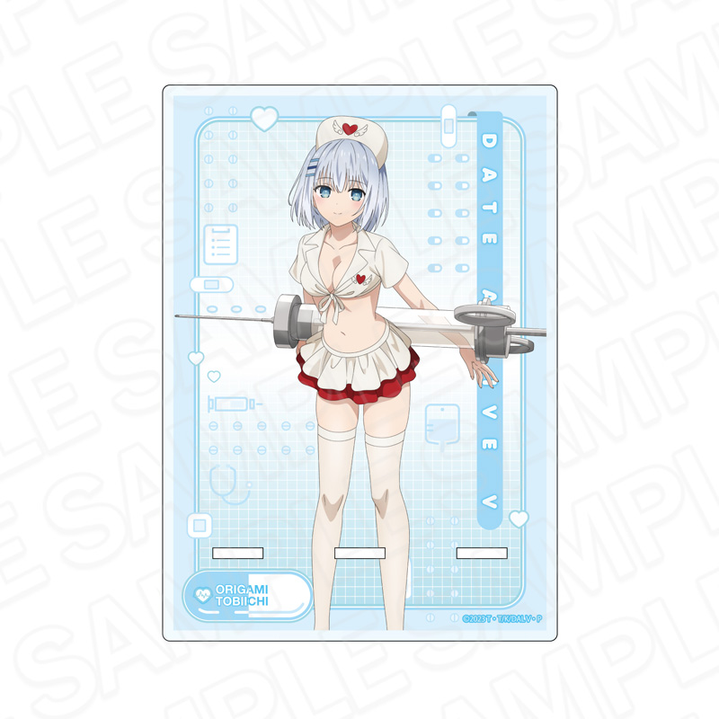 "Date A Live V" Acrylic Smartphone Stand Tobiichi Origami Nurse of the Southern Island Ver.