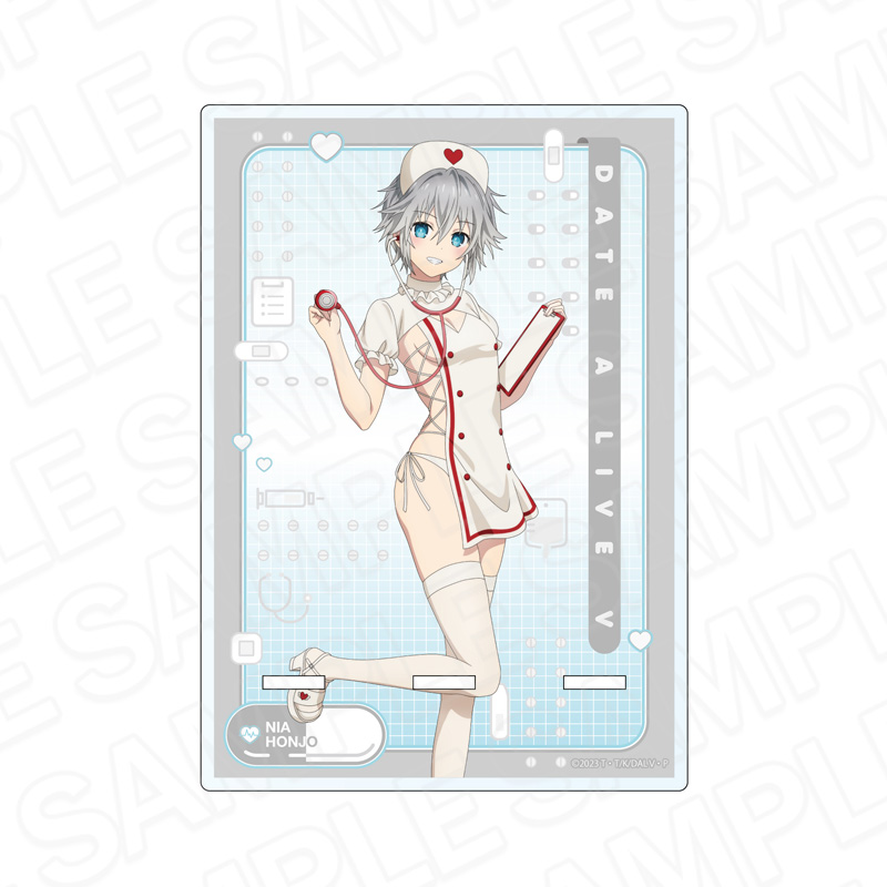 "Date A Live V" Acrylic Smartphone Stand Honjo Nia Nurse of the Southern Island Ver.