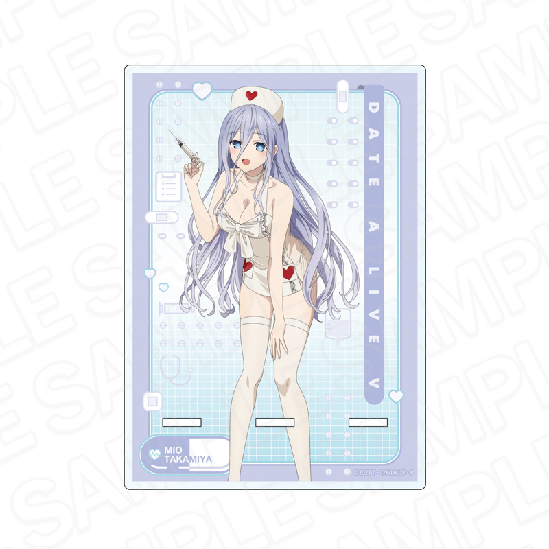 "Date A Live V" Acrylic Smartphone Stand Takamiya Mio Nurse of the Southern Island Ver.