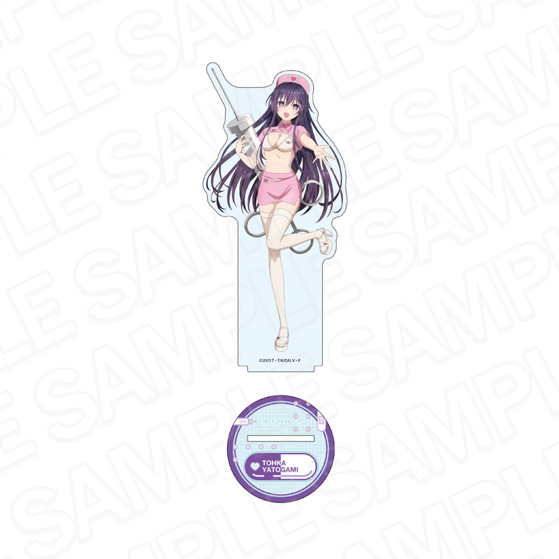 "Date A Live V" Deka Acrylic Stand Yatogami Tohka Nurse of the Southern Island Ver.