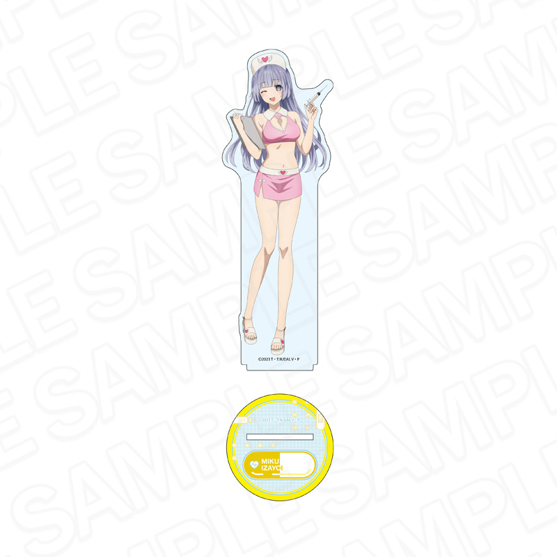 "Date A Live V" Deka Acrylic Stand Izayoi Miku Nurse of the Southern Island Ver.