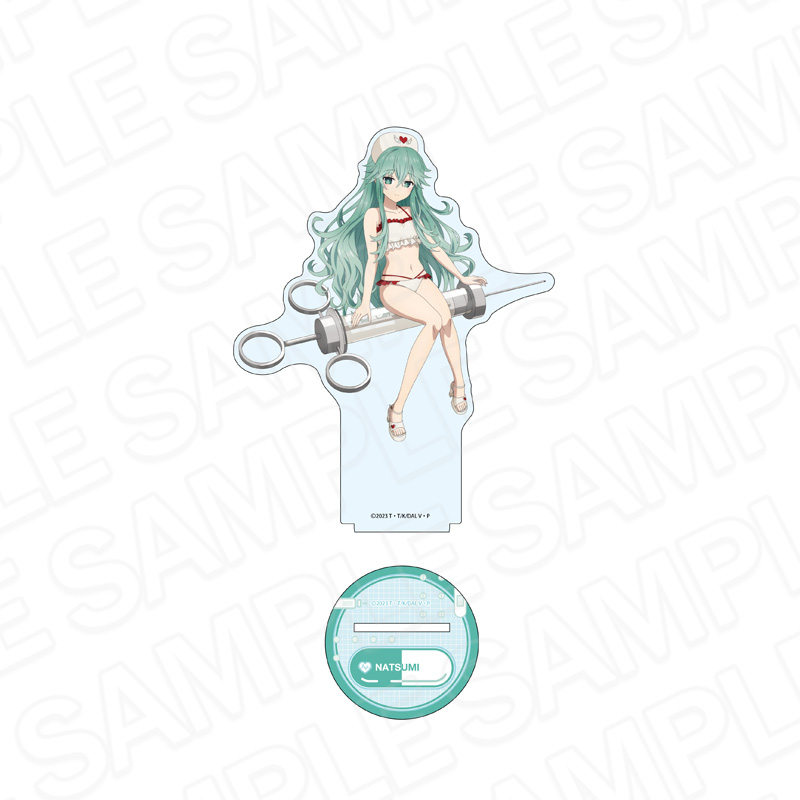 "Date A Live V" Deka Acrylic Stand Natsumi Nurse of the Southern Island Ver.