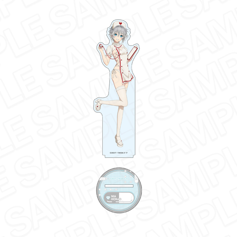 "Date A Live V" Deka Acrylic Stand Honjo Nia Nurse of the Southern Island Ver.