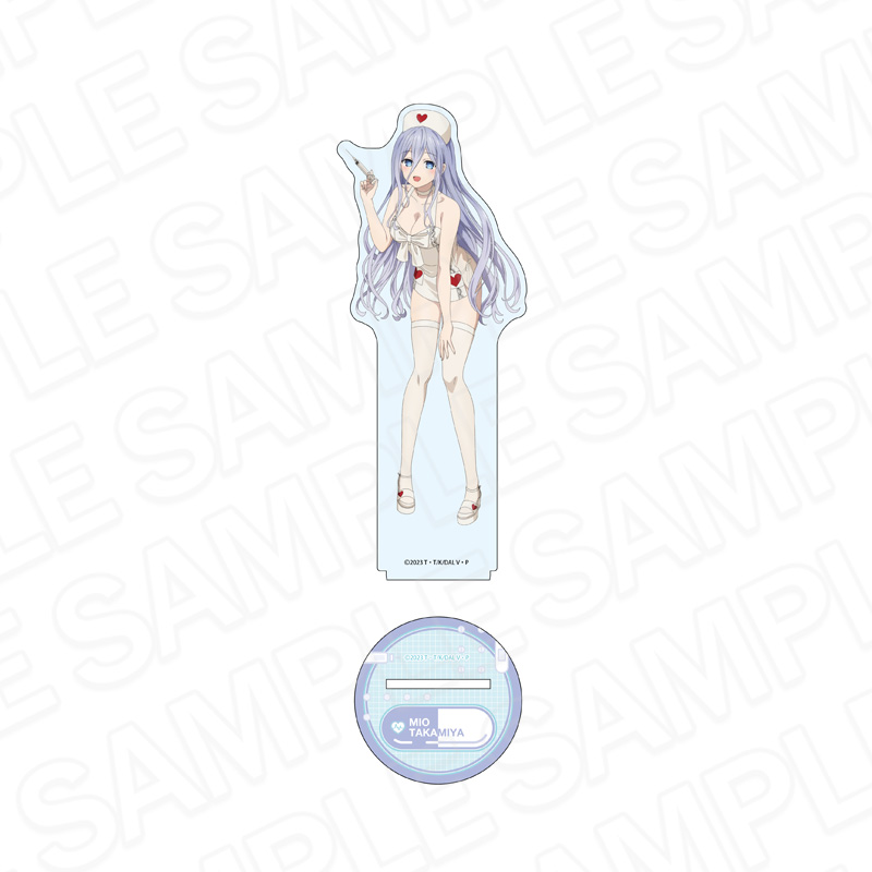 "Date A Live V" Deka Acrylic Stand Takamiya Mio Nurse of the Southern Island Ver.