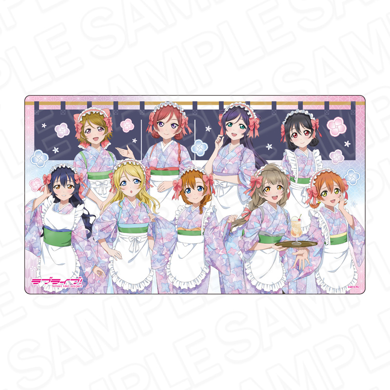 "Love Live!" Rubber Desk Mat Saryo Ver.