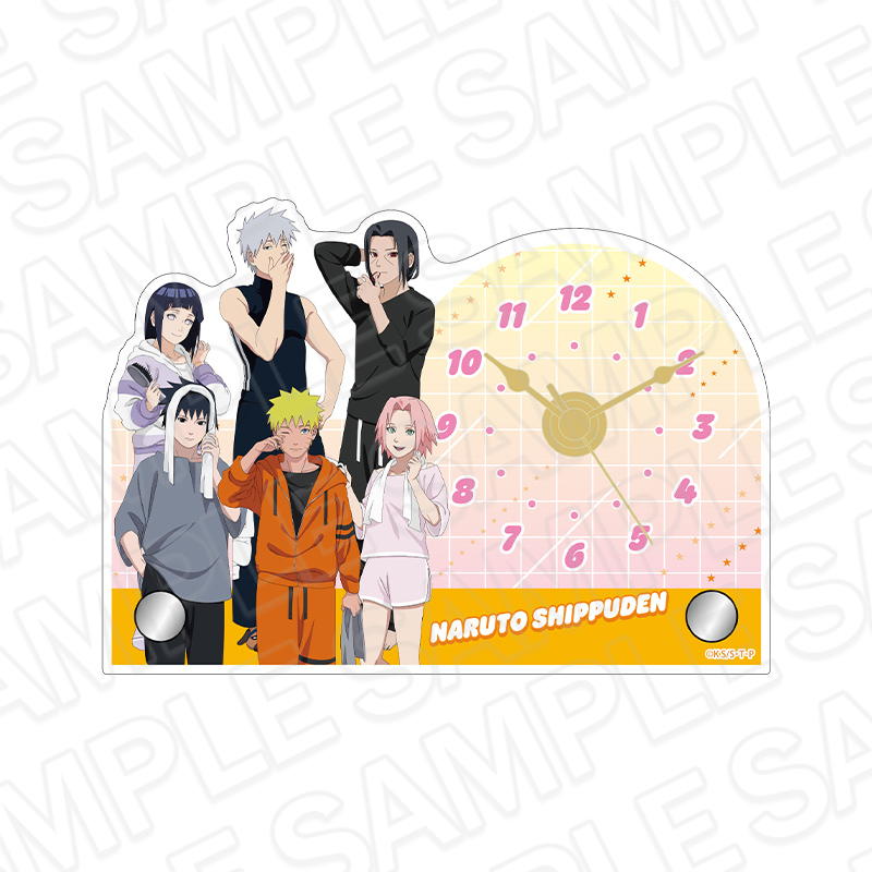 "NARUTO -Shippuden-" Mini Acrylic Clock Morning Ver.