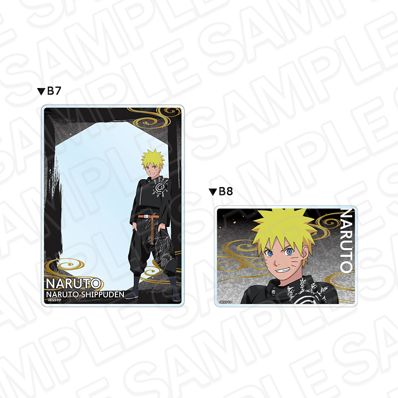 "NARUTO -Shippuden-" Hard Card Case Uzumaki Naruto Black Outfit Ver.