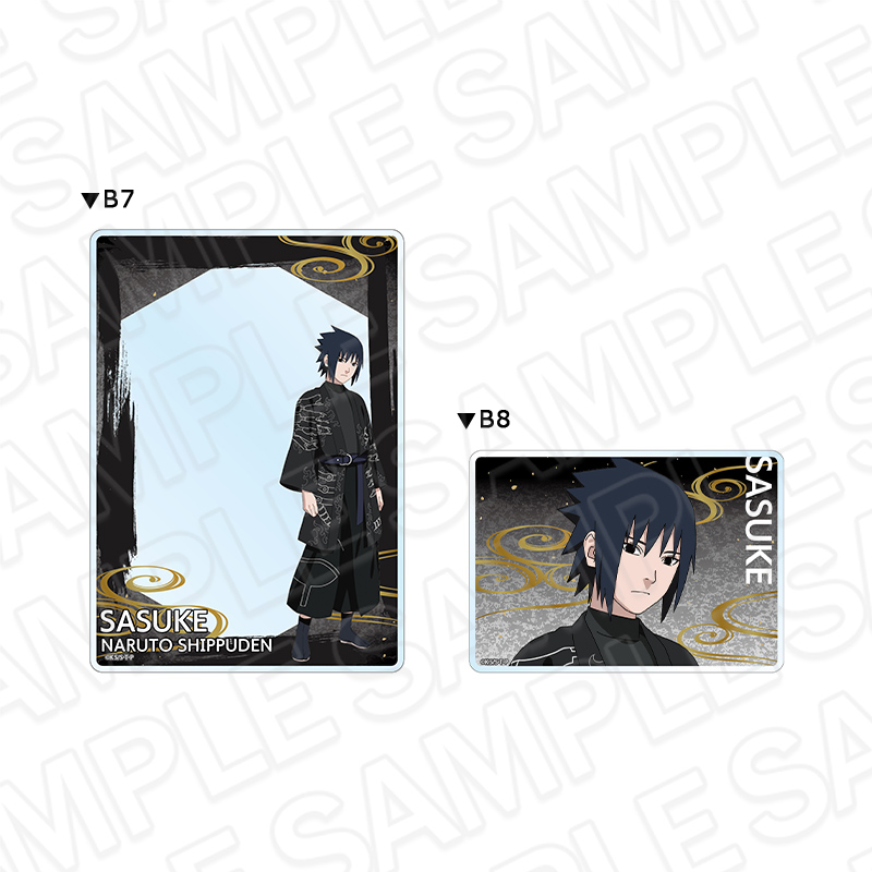 "NARUTO -Shippuden-" Hard Card Case Uchiha Sasuke Black Outfit Ver.