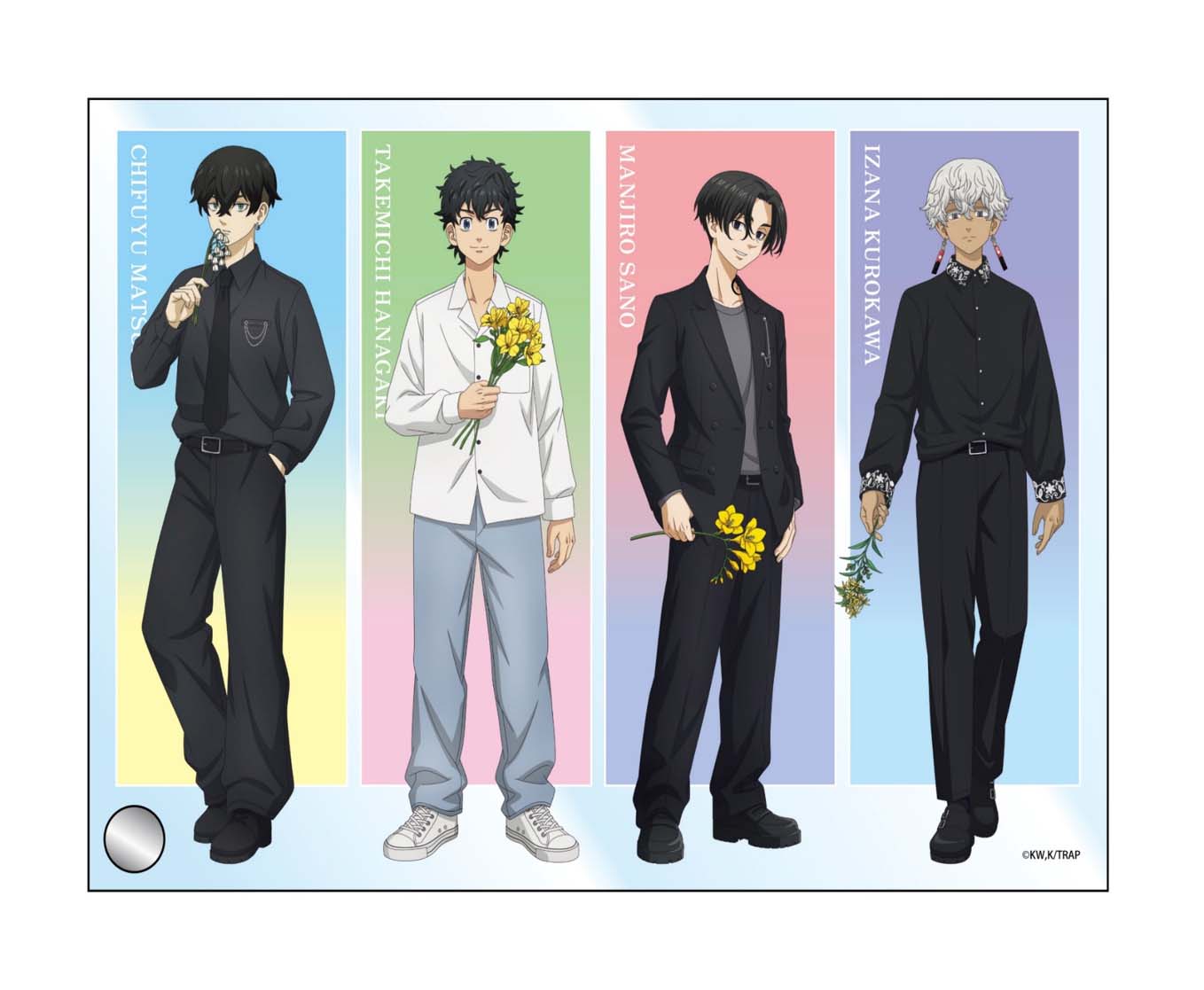 "Tokyo Revengers" Mini Acrylic Art Flower Ver.