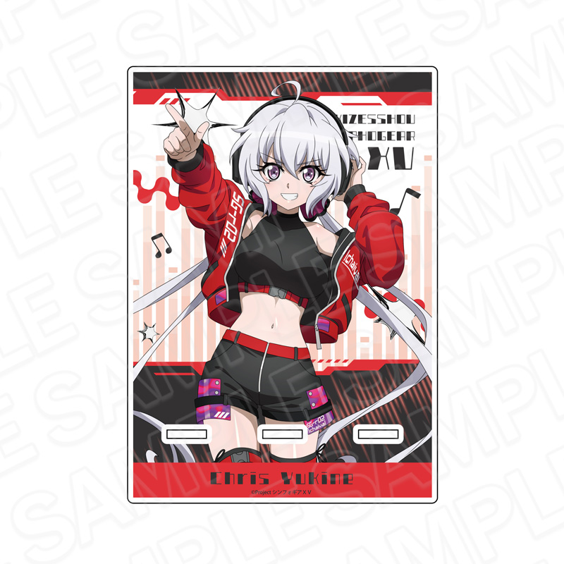 "Senki Zessho Symphogear XV" Acrylic Smartphone Stand Yukine Chris DJ Ver.