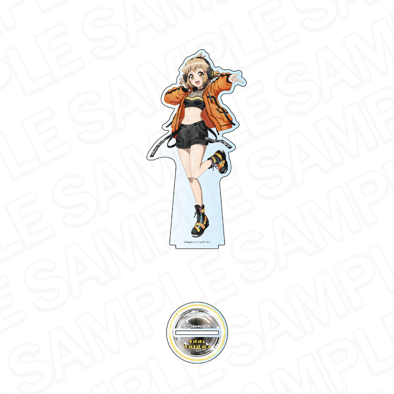 "Senki Zessho Symphogear XV" Deka Acrylic Stand Tachibana Hibiki DJ Ver.