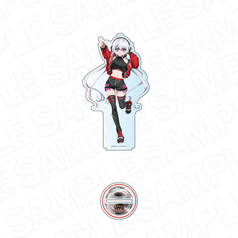 "Senki Zessho Symphogear XV" Deka Acrylic Stand Yukine Chris DJ Ver.
