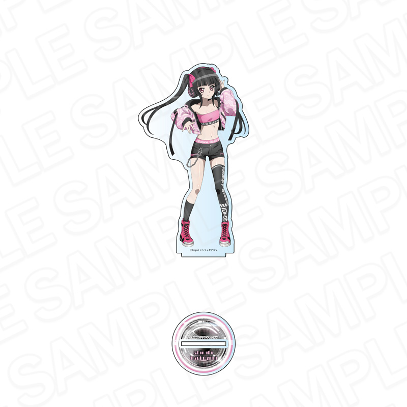 "Senki Zessho Symphogear XV" Deka Acrylic Stand Tsukuyomi Shirabe DJ Ver.