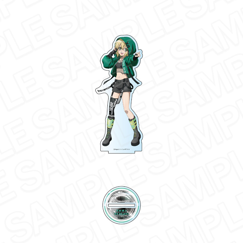 "Senki Zessho Symphogear XV" Deka Acrylic Stand Akatsuki Kirika DJ Ver.