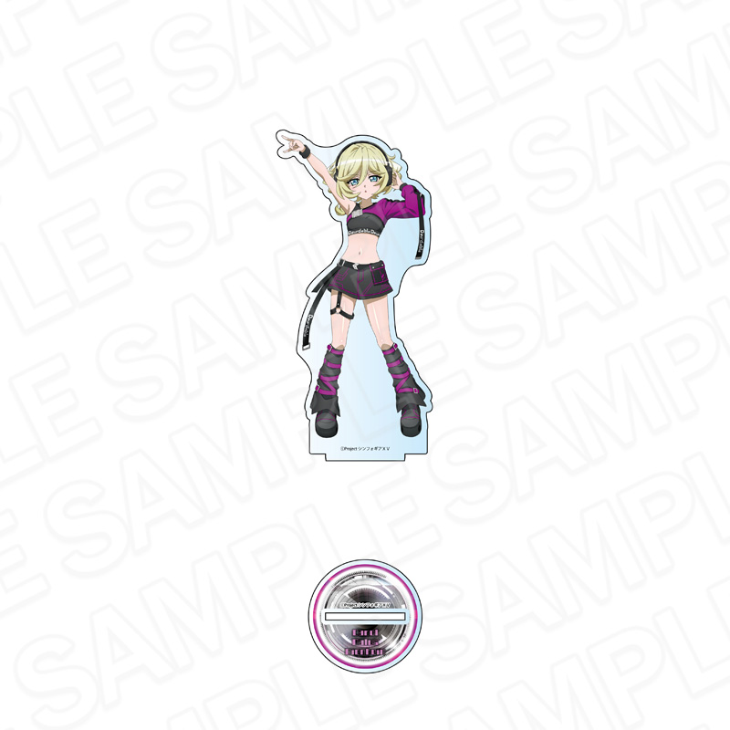 "Senki Zessho Symphogear XV" Deka Acrylic Stand Carol Malus Dienheim DJ Ver.