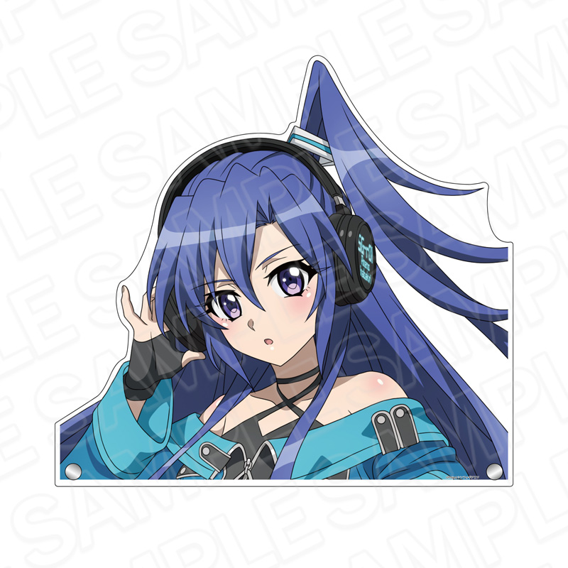 "Senki Zessho Symphogear XV" Extra Large Die-cut Acrylic Board Kazanari Tsubasa DJ Ver.