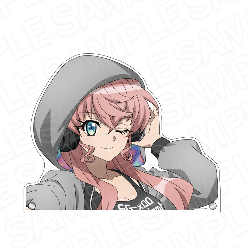 "Senki Zessho Symphogear XV" Extra Large Die-cut Acrylic Board Maria Cadenzavna Eve DJ Ver.