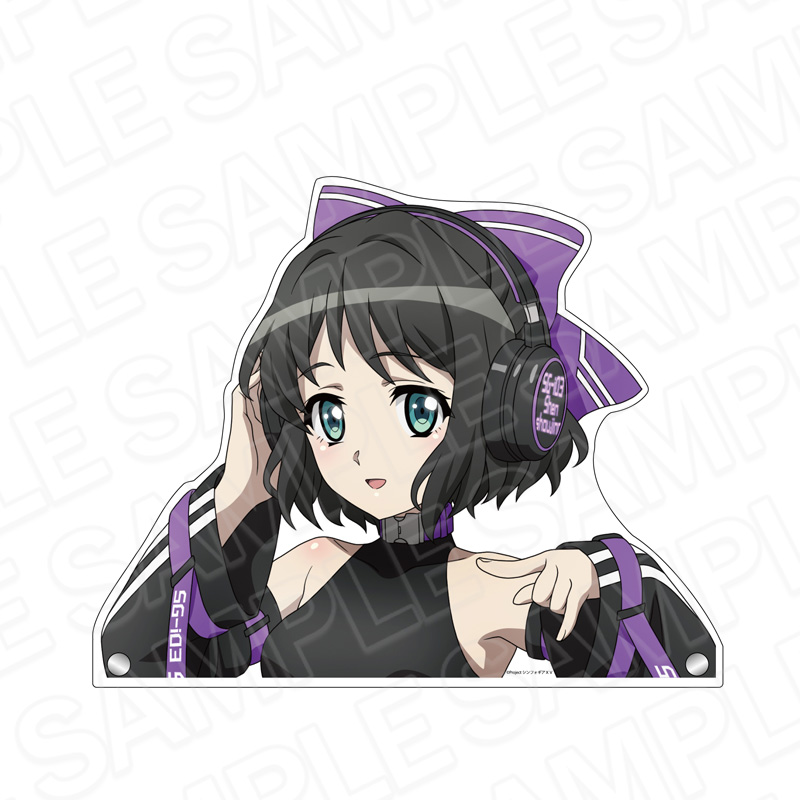 "Senki Zessho Symphogear XV" Extra Large Die-cut Acrylic Board Kohinata Miku DJ Ver.