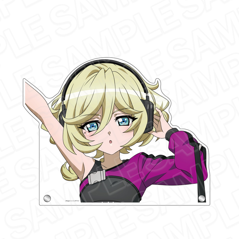 "Senki Zessho Symphogear XV" Extra Large Die-cut Acrylic Board Carol Malus Dienheim DJ Ver.