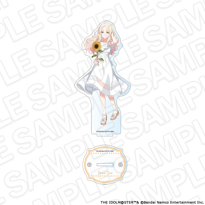 "Gakuen Idolmaster" Acrylic Figure Juo Sena Sunflower Ver.