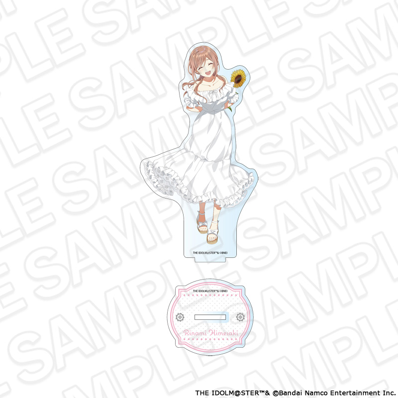 "Gakuen Idolmaster" Acrylic Figure Himesaki Rinami Sunflower Ver.