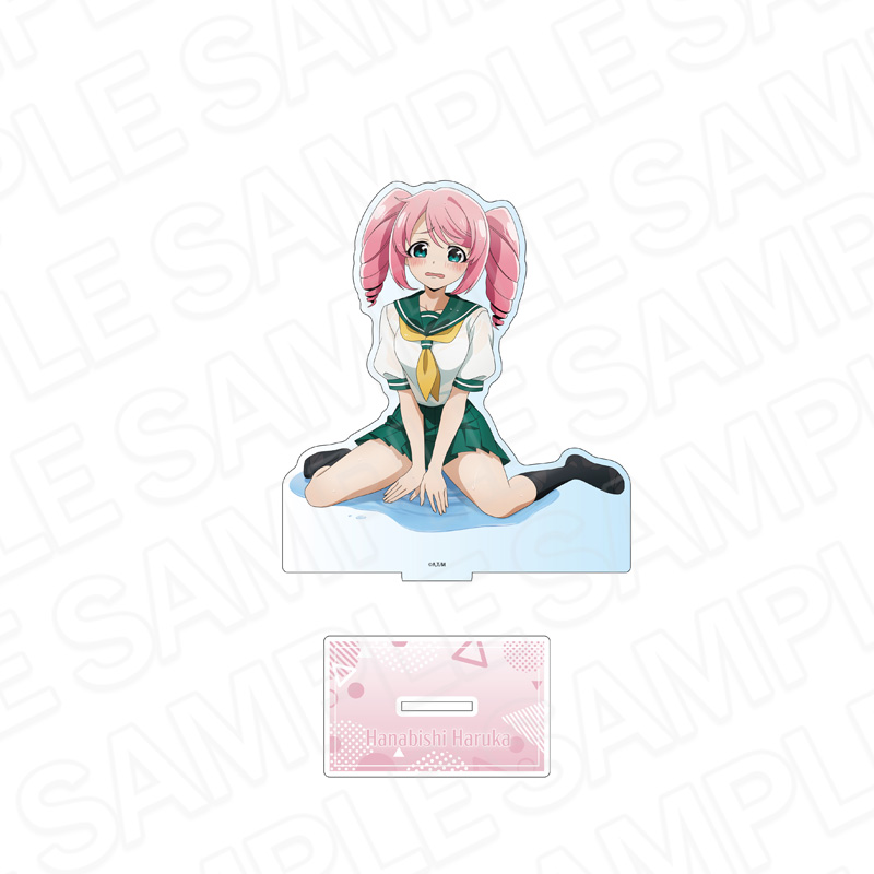 "Gushing Over Magical Girls" Deka Acrylic Stand Hanabishi Haruka Puddle Ver.
